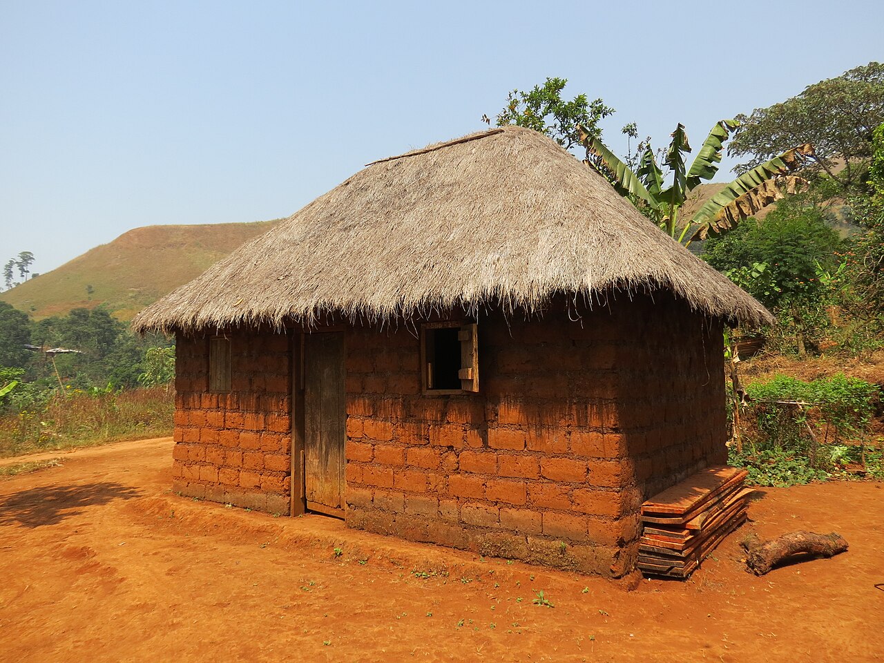 House_made_of_mud_bricks_with_a_thatched_roof_in_Belo_2